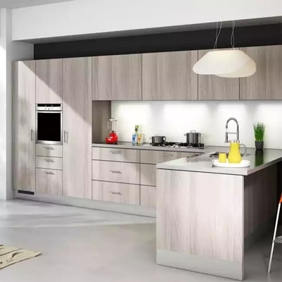کابینت های آشپزخانه مرمر لاک مدرن خود مونتاژ می شوند