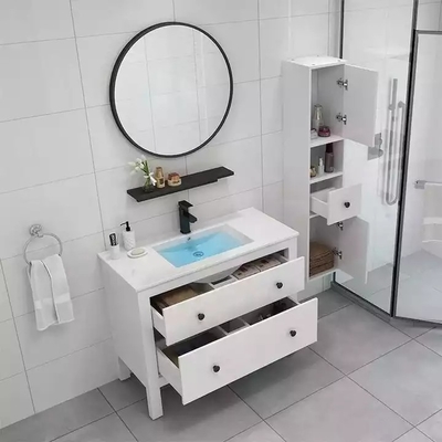 کابینت مدرن حمام جامد مبلمان روشویی تک سینک