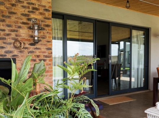 پنجره های جانبی آلومینیومی استاندارد UPVC استرالیا عایق صدا سفارشی شده است