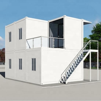 خانه های کانتینر پیش ساخته قابل تاشو_ 40ft کانتینر زندگی قابل تاشو کابین کانتینر قابل تاشو خانه