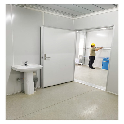 خانه کانتینری لوکس قابل تنظیم رنگ و شیشه قابل حمل 20FT 40FT پیش ساخته تخت بسته بندی با قیمت کارخانه