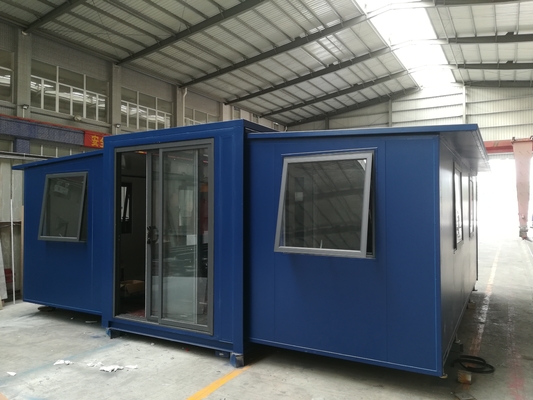20FT خانه کانتینر پیش ساخته قابل گسترش خانه کانتینر تاشو