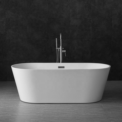 OEM ODM 1700mm وان مستقل وان ایستاده سفید وان