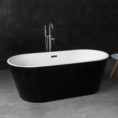 OEM ODM 1700mm وان مستقل وان ایستاده سفید وان