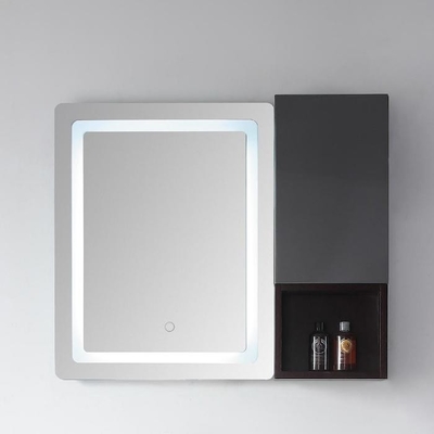 کابینت حمام سفارشی خاکستری گرم آینه چراغ LED روشویی حمام 40 اینچی