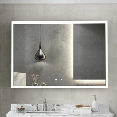 کابینت حمام سفارشی CE SAA IP44 روشویی دیواری آلومینیومی آنودایز شده