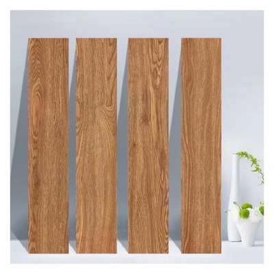 تخته های چوبی چسبنده و لایه بردار ضد لغزش کاشی کف وینیل خود چسب 6x36 اینچ