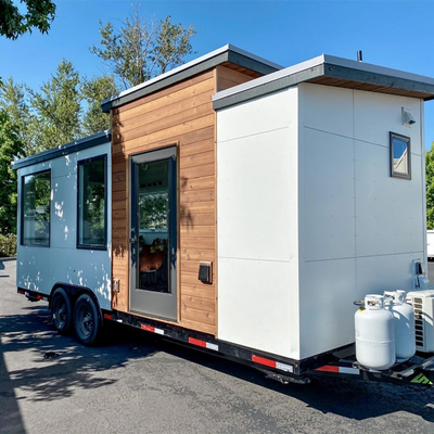 SGS BV Economical Prefabricated Modular Container Portable House on Wheels
