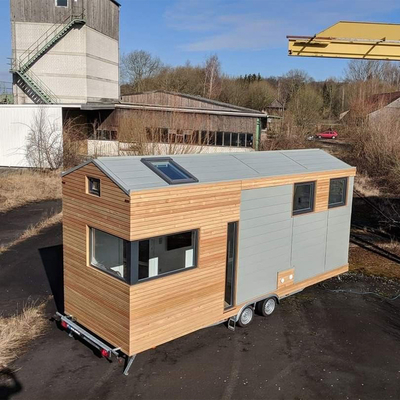 SGS BV Economical Prefabricated Modular Container Portable House on Wheels