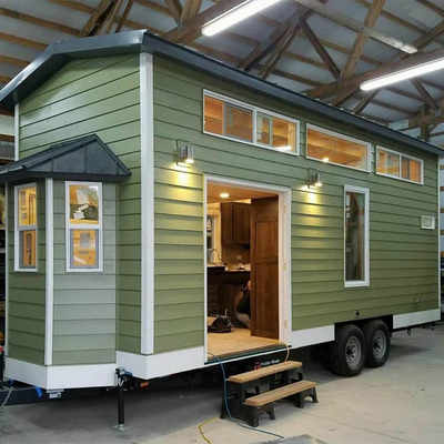 SGS BV Economical Prefabricated Modular Container Portable House on Wheels