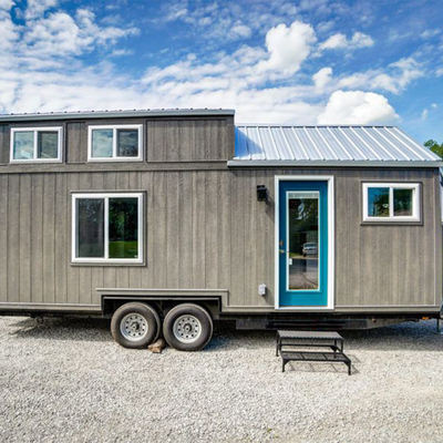 SGS BV Economical Prefabricated Modular Container Portable House on Wheels