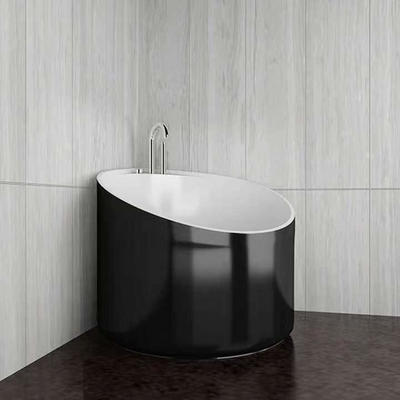 وان خیساندن گوشه ای ایستاده مشکی دوستدار محیط زیست 950*950*720 میلی متر