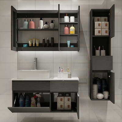 ست مبلمان حمام مدرن کلاسیک و مدرن کابینت های ذخیره سازی سالن زیبایی هتل