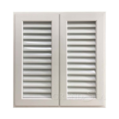 پنجره آنودایز آپارتمانی آلومینیومی Naco پنجره های لوور PVC UPVC