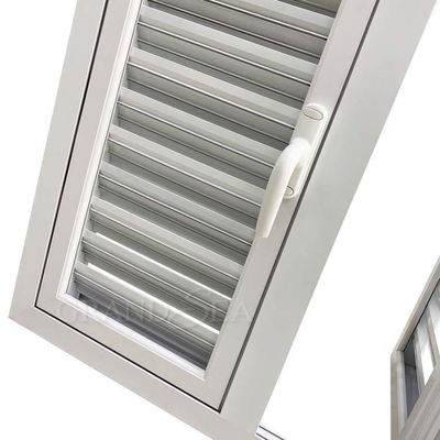 پنجره آنودایز آپارتمانی آلومینیومی Naco پنجره های لوور PVC UPVC
