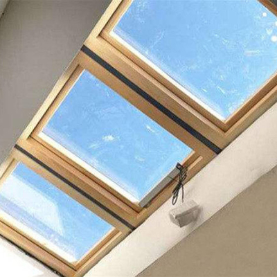 پنجره های سقفی دو شیشه ای با فریم آلومینیومی ضد آب Sky View