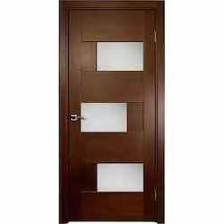 درب چوبی ام دی اف نسوز HDF ABS PVC WPC درب ورودی چوب ماهون