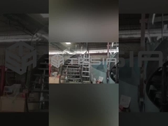 راه پله مارپیچ میله ای با کیفیت بالا از جنس استنلس استیل داخلی با آج شیشه ای مقاوم